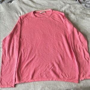 Men's Pink Long Sleeve Shirt